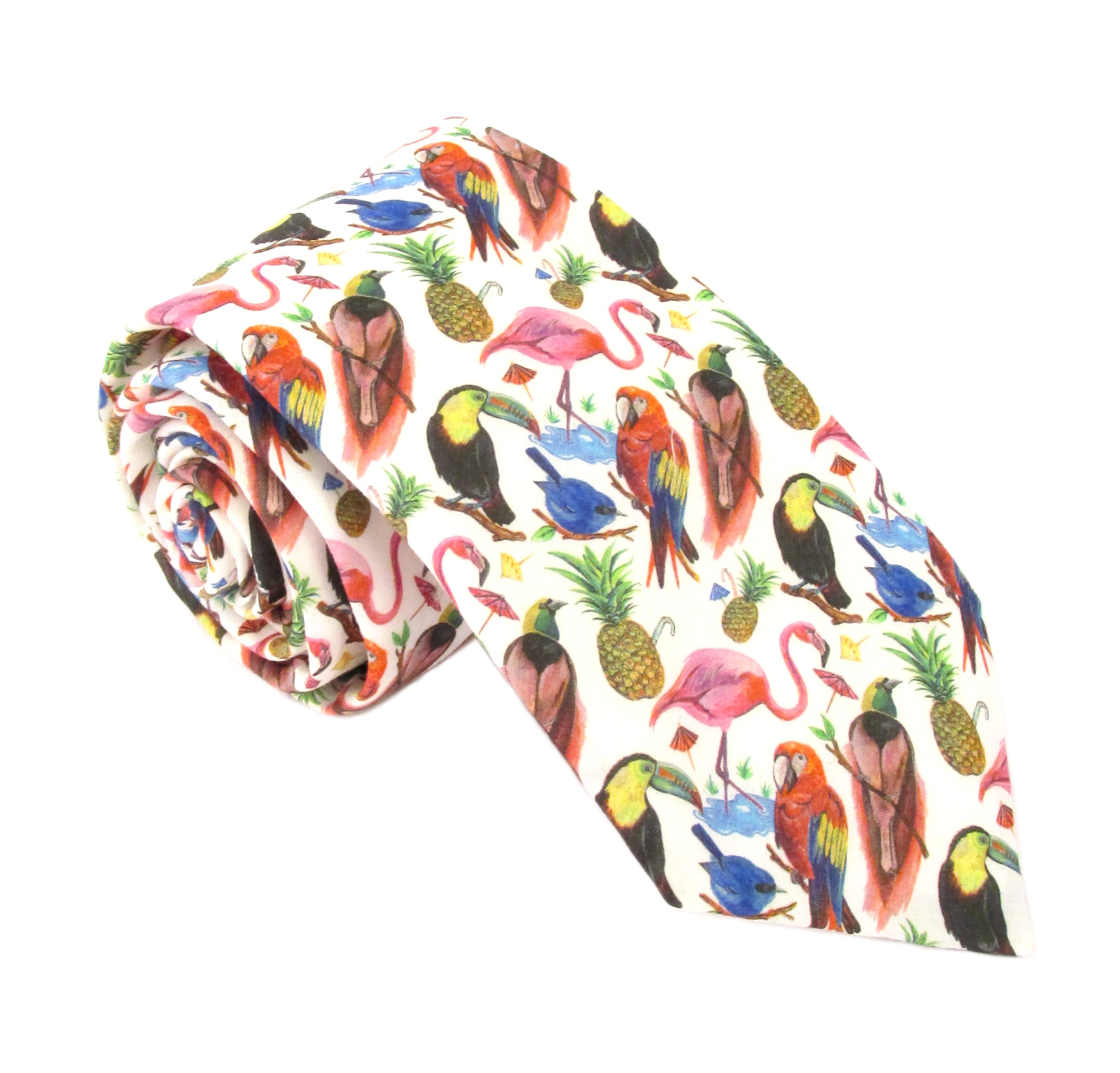 Birds Liberty Tie