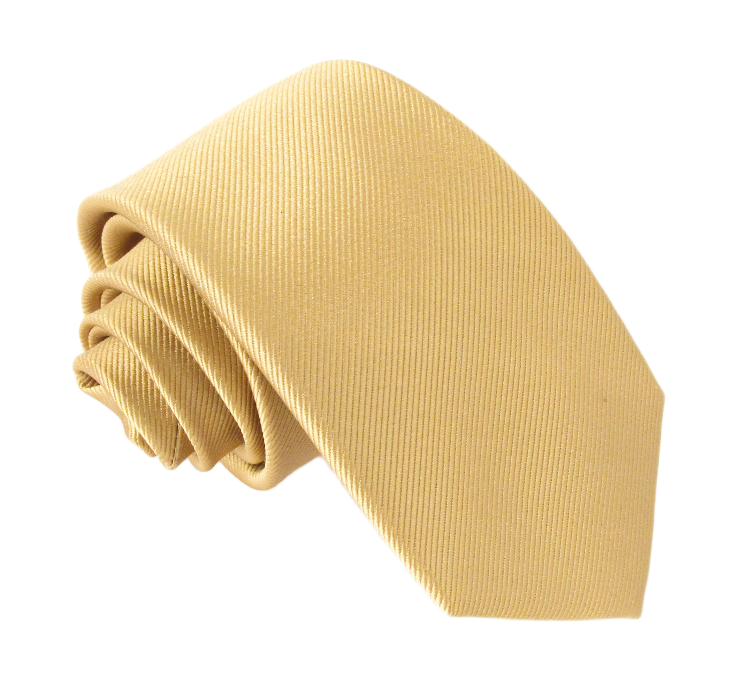 Gold RL Plain Tie