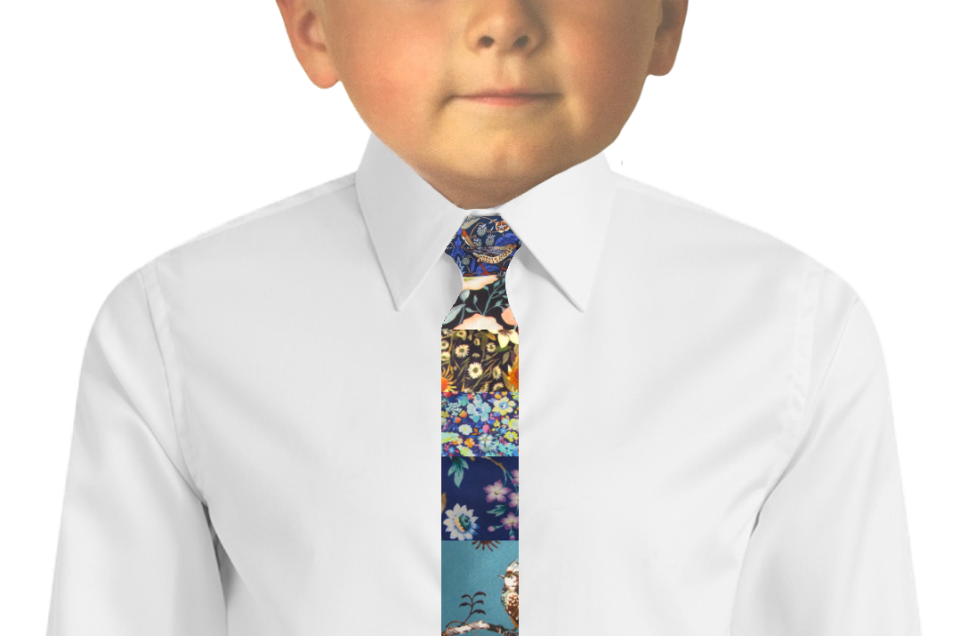 liberty silk boys tie