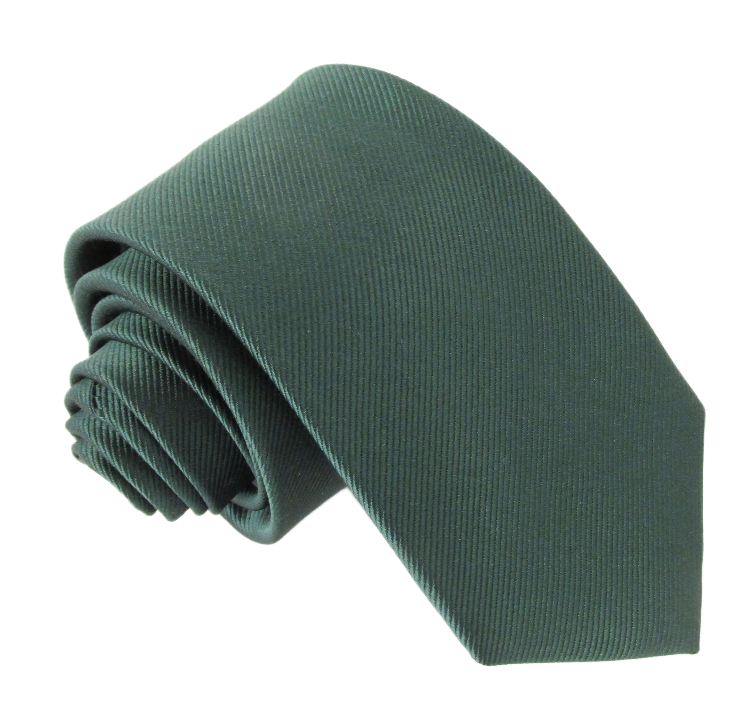 Bottle Green RL PLain Tie