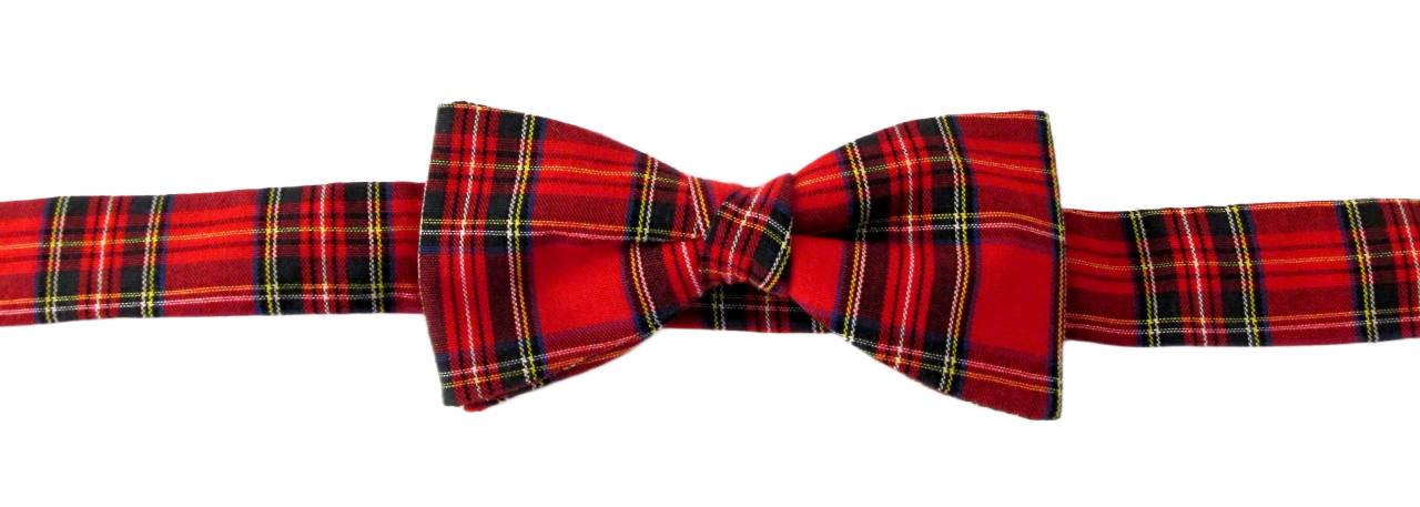 Tartan Dog Bow
